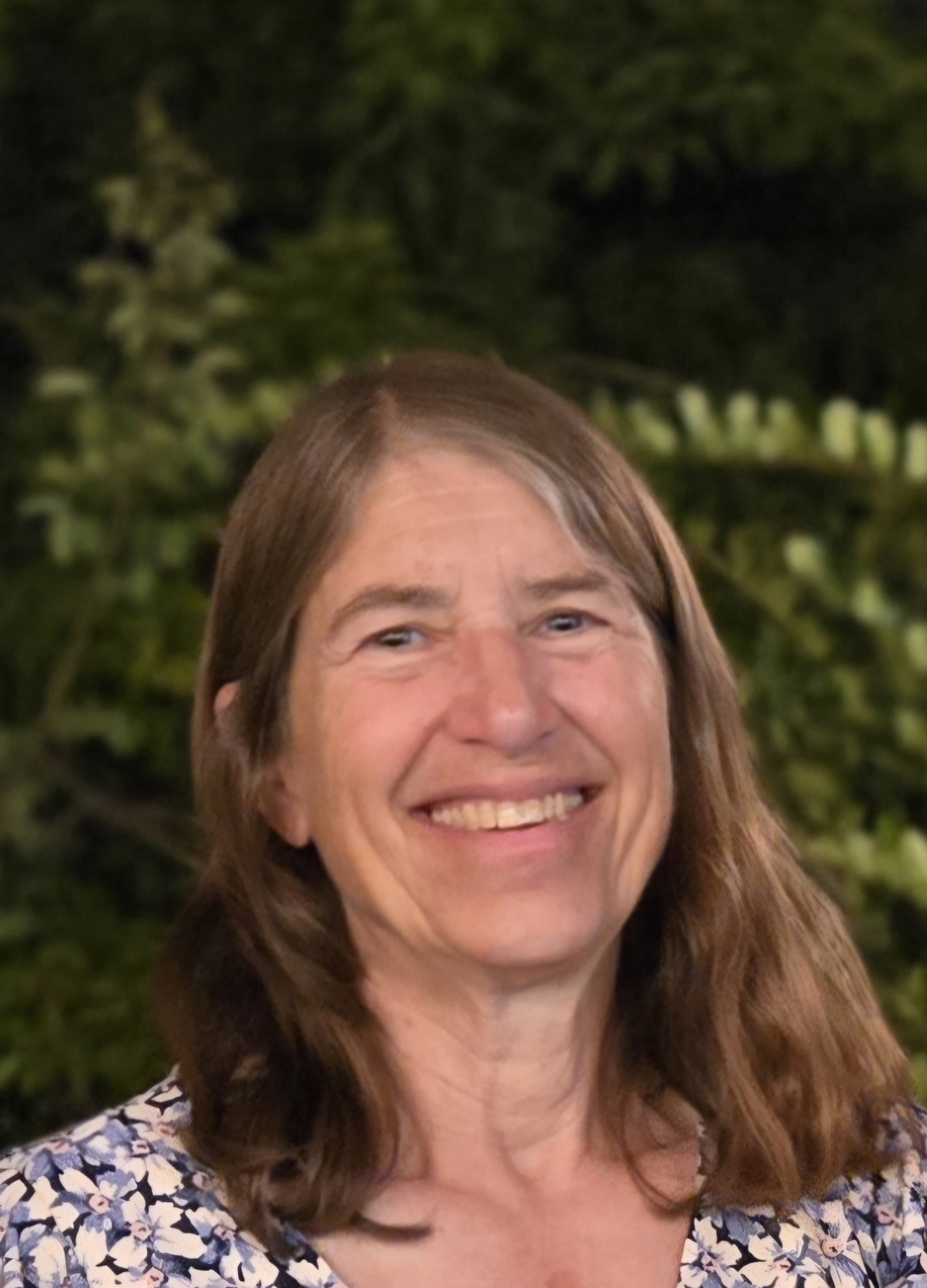 woman smiling